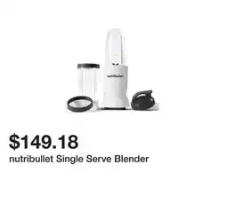 Bed Bath & Beyond nutribullet Single Serve Blender offer