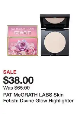 Sephora PAT McGRATH LABS Skin Fetish: Divine Glow Highlighter offer