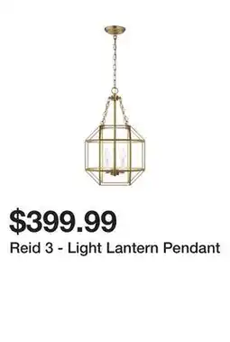 Wayfair Reid 3 - Light Lantern Pendant offer