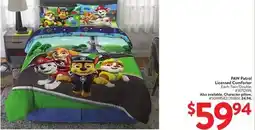 Walmart PAW Patrol Licensed Comforter offer