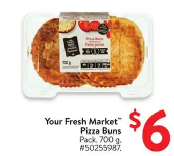 Walmart Your Fresh Market Pizza Buns offer