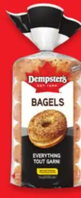Walmart Dempster's Bagels offer