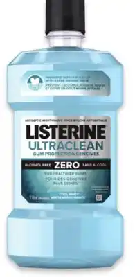 Walmart Listerine Ultraclean Mouthwash offer