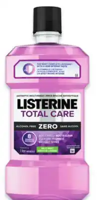 Walmart Listerine Total Care Mouthwash offer