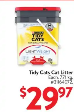 Walmart Tidy Cats Cat Litter offer