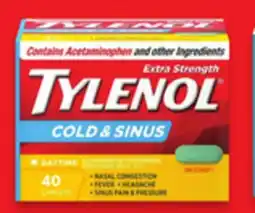 Walmart Tylenol Cold or Cold & Sinus offer