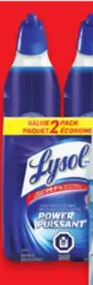 Walmart Lysol Toilet Bowl Cleaner 2 x 710 mL offer