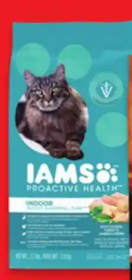 Walmart IAMS Proactive Health or Advanced Health Dry Cat Food offer