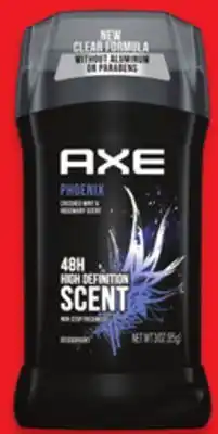 Walmart AXE Deodorant offer