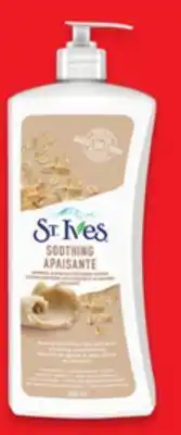 Walmart St. Ives Hand and Body Lotion offer