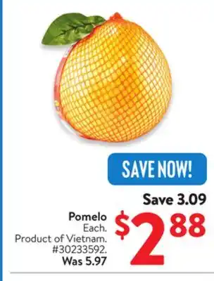 Walmart Pomelo offer