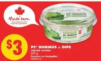 No Frills Pc Hummus offer
