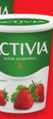 Walmart Activia Tubs 650 g offer