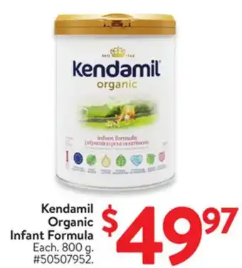 Walmart Kendamil Organic Infant Formula offer