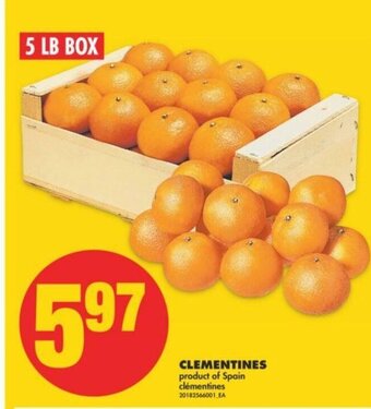 No Frills Clementines offer