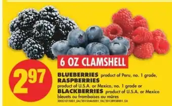 No Frills Blueberries, Raspberries or Blackberries offer