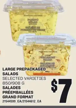 Independent Grocer LARGE PREPACKAGED SALADS, 850/908 G offer