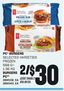 Independent Grocer PC BURGERS offer