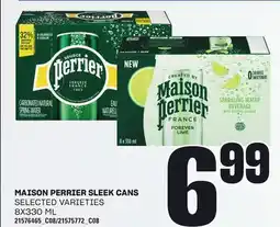 Independent Grocer MAISON PERRIER SLEEK CANS, 8X330 ML offer