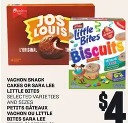 Independent Grocer VACHON SNACK CAKES OR SARA LEE LITTLE BITES offer