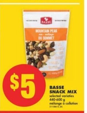 No Frills Basse Snack Mix offer