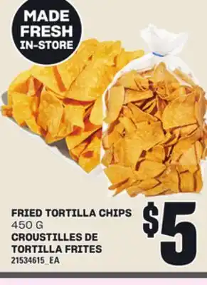 Independent Grocer FRIED TORTILLA CHIPS, 450 G offer