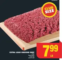 No Frills EXTRA LEAN GROUND BEEF offer