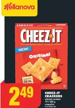 No Frills CHEEZ-IT CRACKERS, 191/200 g offer