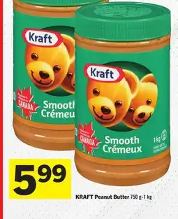 Foodland KRAFT Peanut Butter 750 g - 1 kg offer
