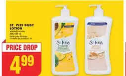 No Frills ST. IVES BODY LOTION, 600/621 mL offer