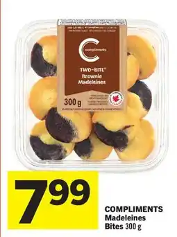 Foodland COMPLIMENTS Madeleines Bites 300 g offer