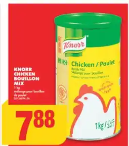 No Frills KNORR CHICKEN BOUILLON MIX, 1 kg offer