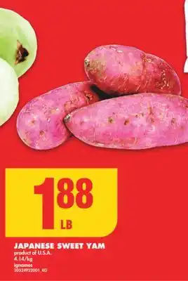 No Frills JAPANESE SWEET YAM offer