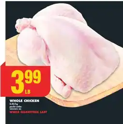 No Frills WHOLE CHICKEN offer