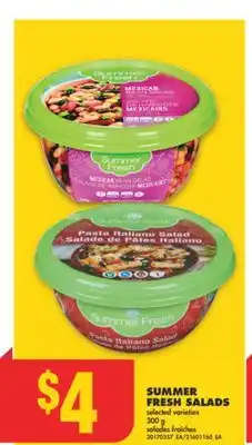 No Frills SUMMER FRESH SALADS, 300 g offer