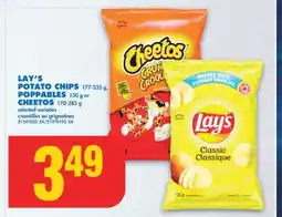 No Frills LAY'S POTATO CHIPS 177-235 g, POPPABLES 130 g or CHEETOS 170-285 g offer