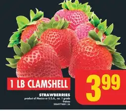 No Frills STRAWBERRIES, 1 LB CLAMSHELL offer