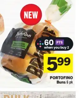 Foodland PORTOFINO Buns 6 pk offer