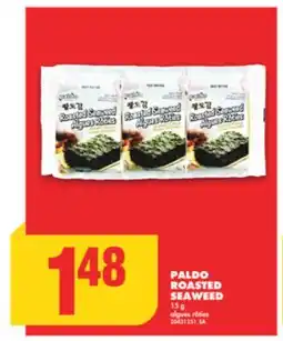 No Frills PALDO ROASTED SEAWEED, 15 g offer