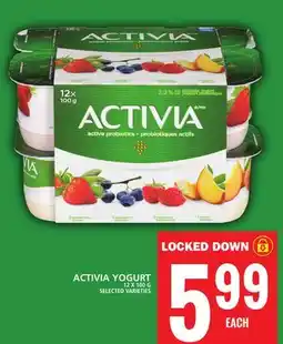 Food Basics ACTIVIA YOGURT offer