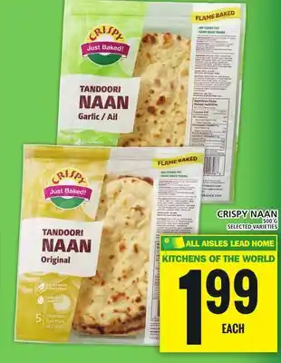 Food Basics CRISPY NAAN offer