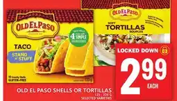 Food Basics OLD EL PASO SHELLS OR TORTILLAS offer
