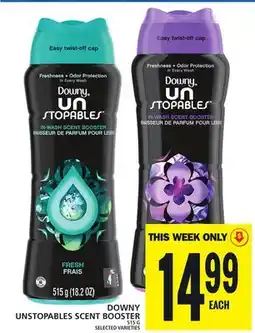 Food Basics DOWNY UNSTOPABLES SCENT BOOSTER offer