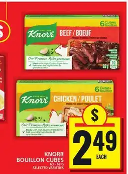 Food Basics KNORR BOUILLON CUBES offer