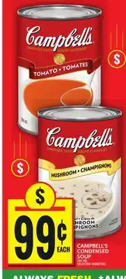 Food Basics CAMPBELL'S CONDENSED SOUP offer