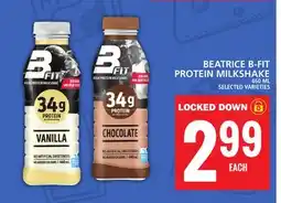 Food Basics BEATRICE B-FIT PROTEIN MILKSHAKE offer