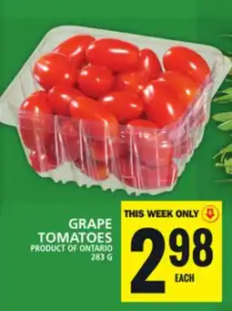 Food Basics GRAPE TOMATOES offer
