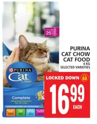 Food Basics PURINA CAT CHOW CAT FOOD offer