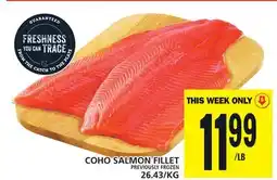 Food Basics COHO SALMON FILLET offer