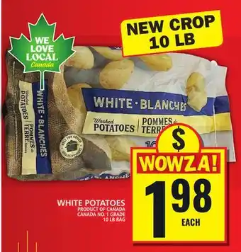 Food Basics WHITE POTATOES offer